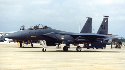 Photo ID 125977 by Gregg Stansbery. USA Air Force McDonnell Douglas F 15E Strike Eagle, 88 1682