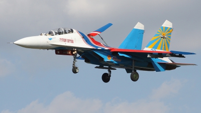 Photo ID 126259 by Olli J.. Russia Air Force Sukhoi Su 27UB, 20 BLUE