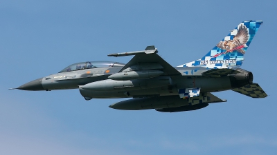 Photo ID 126575 by Rainer Mueller. Belgium Air Force General Dynamics F 16BM Fighting Falcon, FB 24