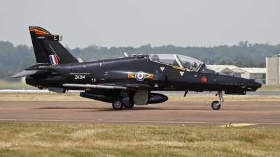 Photo ID 126748 by Niels Roman / VORTEX-images. UK Air Force BAE Systems Hawk T 2, ZK014