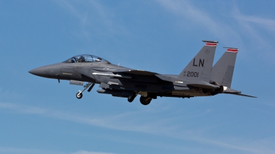 Photo ID 127145 by Doug MacDonald. USA Air Force McDonnell Douglas F 15E Strike Eagle, 01 2001