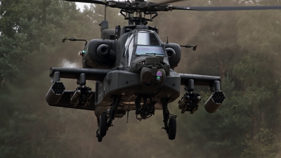 Photo ID 127410 by Niels Roman / VORTEX-images. Netherlands Air Force Boeing AH 64DN Apache Longbow, Q 24