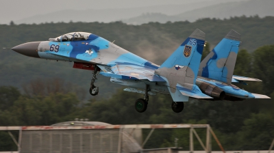 Photo ID 127436 by Jan Suchanek. Ukraine Air Force Sukhoi Su 27UB,  