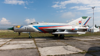 Photo ID 127751 by Andreas Zeitler - Flying-Wings. Slovakia Air Force Mikoyan Gurevich MiG 21MF, 7801