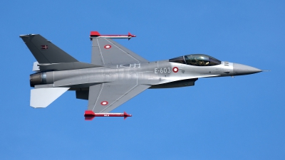 Photo ID 128105 by Jörg Pfeifer. Denmark Air Force General Dynamics F 16AM Fighting Falcon, E 603