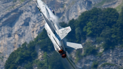 Photo ID 129345 by Isch Eduard. Switzerland Air Force McDonnell Douglas F A 18C Hornet, J 5017