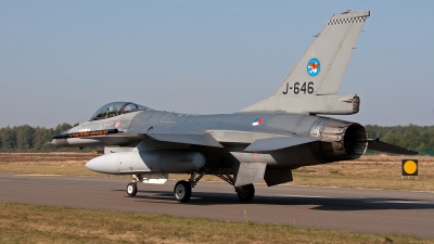 Photo ID 128694 by Jan Eenling. Netherlands Air Force General Dynamics F 16AM Fighting Falcon, J 646