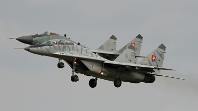 Photo ID 128642 by Radim Koblizka. Slovakia Air Force Mikoyan Gurevich MiG 29UB 9 51, 1303
