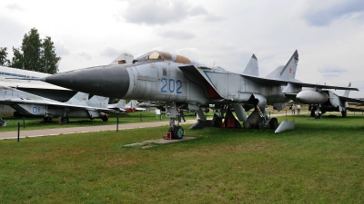 Photo ID 128703 by Martin Thoeni - Powerplanes. Russia Air Force Mikoyan Gurevich MiG 31, 202 BLUE