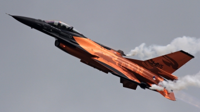 Photo ID 128920 by Milos Ruza. Netherlands Air Force General Dynamics F 16AM Fighting Falcon, J 015