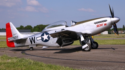 Photo ID 129256 by Mario Boeren. Private Private North American TF 51D Mustang, PH VDF