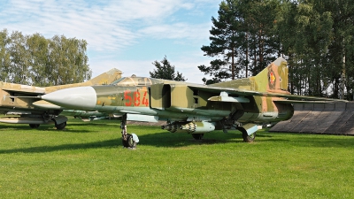 Photo ID 129593 by Markus Schrader. East Germany Air Force Mikoyan Gurevich MiG 23MF, 584
