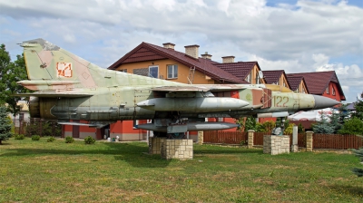 Photo ID 129575 by Chris Albutt. Poland Air Force Mikoyan Gurevich MiG 23MF, 122