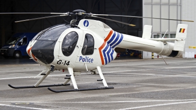 Photo ID 129939 by Niels Roman / VORTEX-images. Belgium Police MD Helicopters MD 520N Explorer, G 14