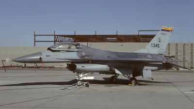 Photo ID 16898 by Rainer Mueller. USA Air Force General Dynamics F 16A Fighting Falcon, 79 0345