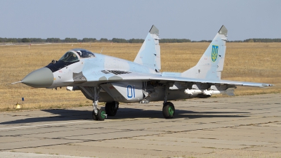 Photo ID 130174 by Chris Lofting. Ukraine Air Force Mikoyan Gurevich MiG 29 9 13, 01 BLUE