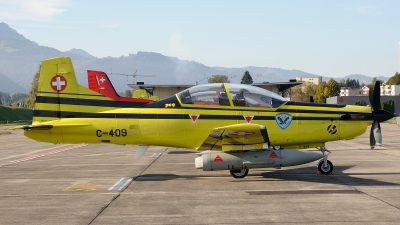 Photo ID 130396 by Martin Thoeni - Powerplanes. Switzerland Air Force Pilatus PC 9, C 409