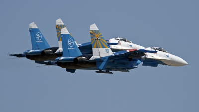 Photo ID 130450 by Niels Roman / VORTEX-images. Russia Air Force Sukhoi Su 27S, 10 BLUE