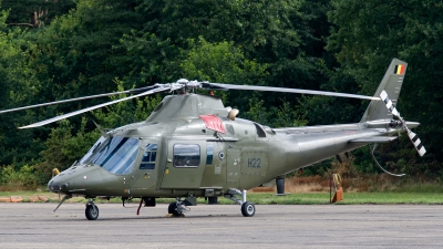 Photo ID 131089 by Jan Eenling. Belgium Air Force Agusta A 109HO A 109BA, H22