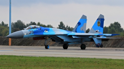 Photo ID 131047 by Milos Ruza. Ukraine Air Force Sukhoi Su 27P1M,  