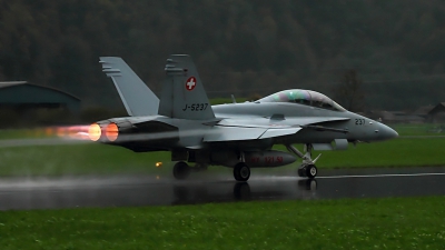Photo ID 131154 by Agata Maria Weksej. Switzerland Air Force McDonnell Douglas F A 18D Hornet, J 5237