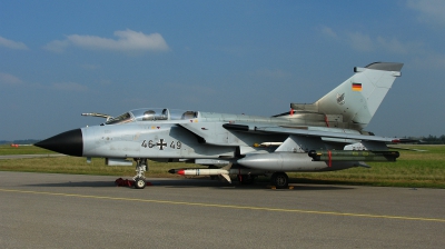 Photo ID 132142 by Alex Staruszkiewicz. Germany Air Force Panavia Tornado ECR, 46 49