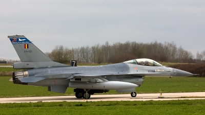 Photo ID 132382 by Jan Eenling. Belgium Air Force General Dynamics F 16AM Fighting Falcon, FA 121