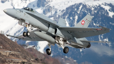 Photo ID 132844 by Isch Eduard. Switzerland Air Force McDonnell Douglas F A 18C Hornet, J 5014