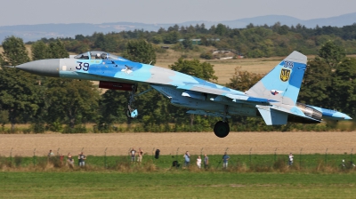 Photo ID 133626 by Jan Suchanek. Ukraine Air Force Sukhoi Su 27P1M,  
