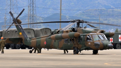 Photo ID 133763 by Peter Terlouw. Japan Army Sikorsky UH 60J Black Hawk S 70A 12, 43115