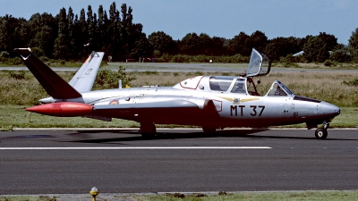 Photo ID 133742 by Carl Brent. Belgium Air Force Fouga CM 170R Magister, MT37