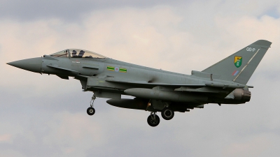 Photo ID 134053 by Paul Newbold. UK Air Force Eurofighter Typhoon FGR4, ZK309