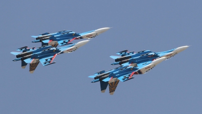 Photo ID 134013 by Paul Newbold. Russia Air Force Sukhoi Su 27UB, 24 BLUE