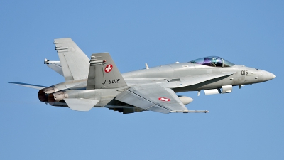 Photo ID 134538 by Isch Eduard. Switzerland Air Force McDonnell Douglas F A 18C Hornet, J 5016