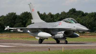 Photo ID 134786 by John Higgins. Denmark Air Force General Dynamics F 16AM Fighting Falcon, E 599