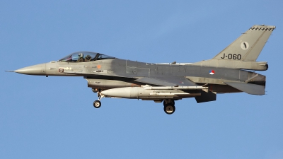 Photo ID 135025 by Ruben Galindo. Netherlands Air Force General Dynamics F 16AM Fighting Falcon, J 060