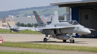 Photo ID 135326 by Andreas Weber. Switzerland Air Force McDonnell Douglas F A 18C Hornet, J 5002