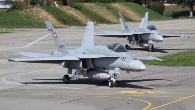 Photo ID 135449 by Andreas Weber. Switzerland Air Force McDonnell Douglas F A 18C Hornet, J 5022