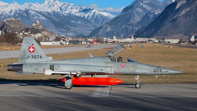 Photo ID 135452 by Ron Kellenaers. Switzerland Air Force Northrop F 5E Tiger II, J 3074