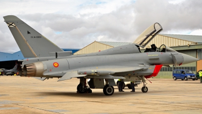 Photo ID 135726 by Ricardo Gomes. Spain Air Force Eurofighter CE 16 Typhoon EF 2000T, CE 16 10000