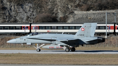 Photo ID 135860 by Martin Thoeni - Powerplanes. Switzerland Air Force McDonnell Douglas F A 18C Hornet, J 5012