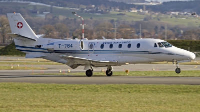 Photo ID 136091 by Niels Roman / VORTEX-images. Switzerland Air Force Cessna 560XL Citation Excel, T 784