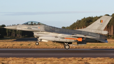 Photo ID 17695 by Andy Walker. Belgium Air Force General Dynamics F 16AM Fighting Falcon, FA 103