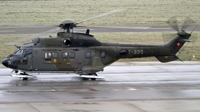 Photo ID 136984 by Niels Roman / VORTEX-images. Switzerland Air Force Aerospatiale AS 532UL Cougar, T 339