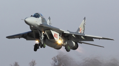 Photo ID 137136 by Sebastian Lemanski - EPGD Spotters. Poland Air Force Mikoyan Gurevich MiG 29G 9 12A, 4103