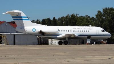 Photo ID 137324 by Martin Kubo. Argentina Government Fokker F 28 1000 Fellowship, T 03