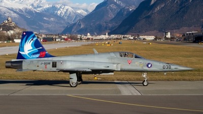 Photo ID 137851 by Roel Kusters. Switzerland Air Force Northrop F 5E Tiger II, J 3038