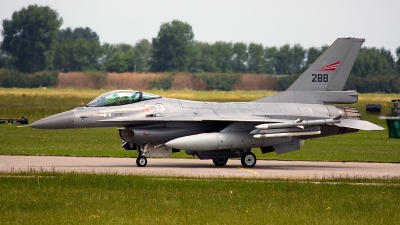 Photo ID 137975 by Jan Eenling. Norway Air Force General Dynamics F 16AM Fighting Falcon, 288