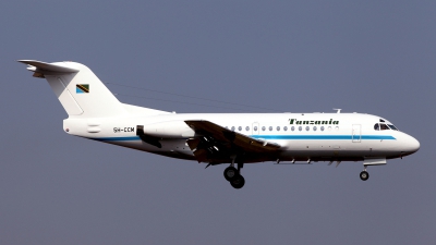 Photo ID 138364 by Carl Brent. Tanzania Government Fokker F 28 3000 Fellowship, 5H CCM