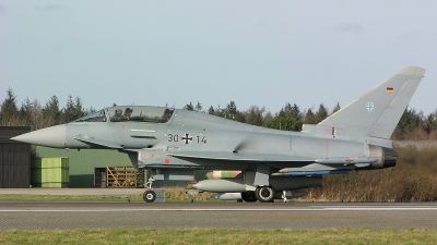Photo ID 18039 by Thomas Land. Germany Air Force Eurofighter EF 2000 Typhoon T, 30 14